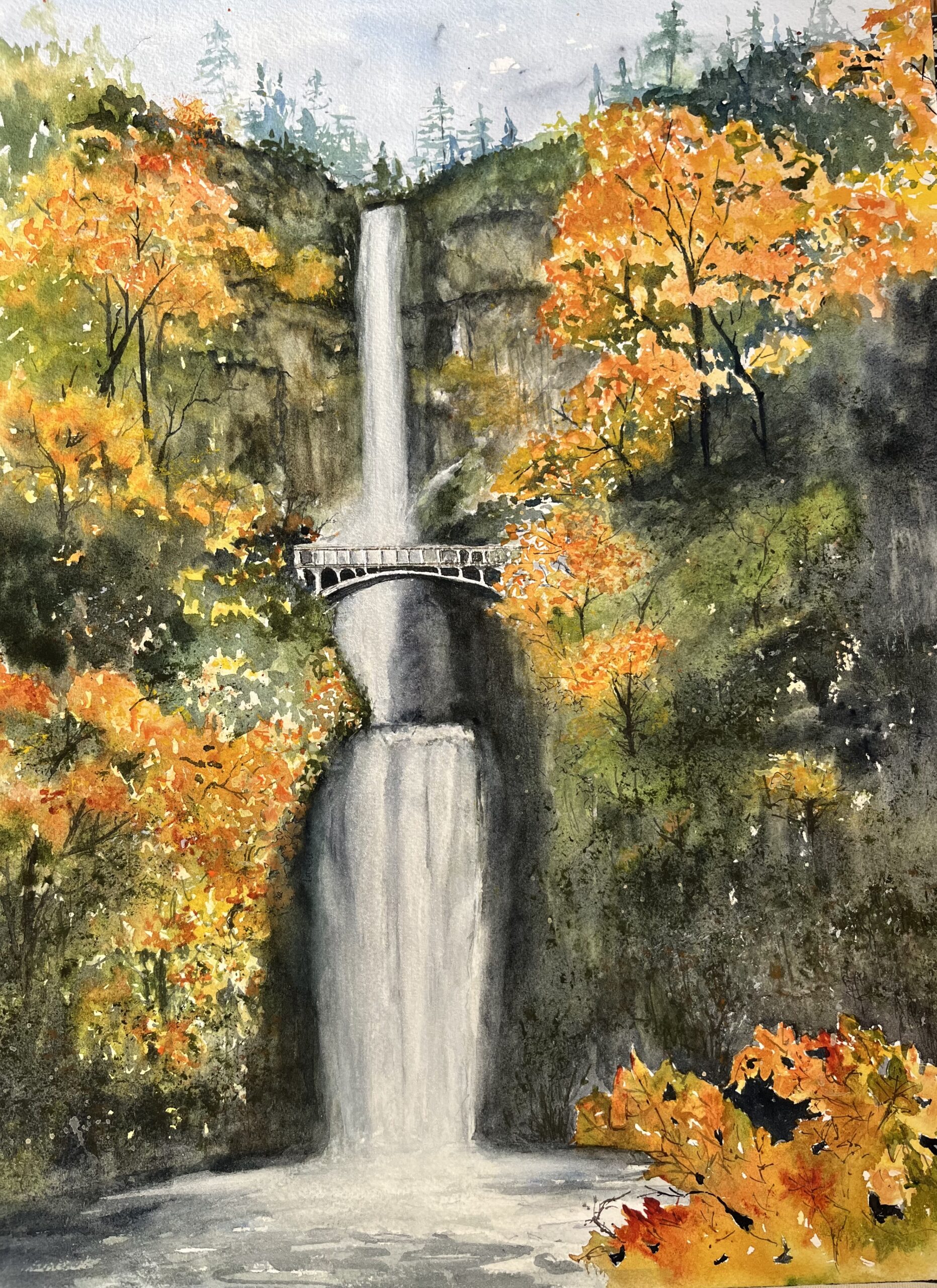 Falling for you (Multnomah Falls) - Karen Leffler - #35