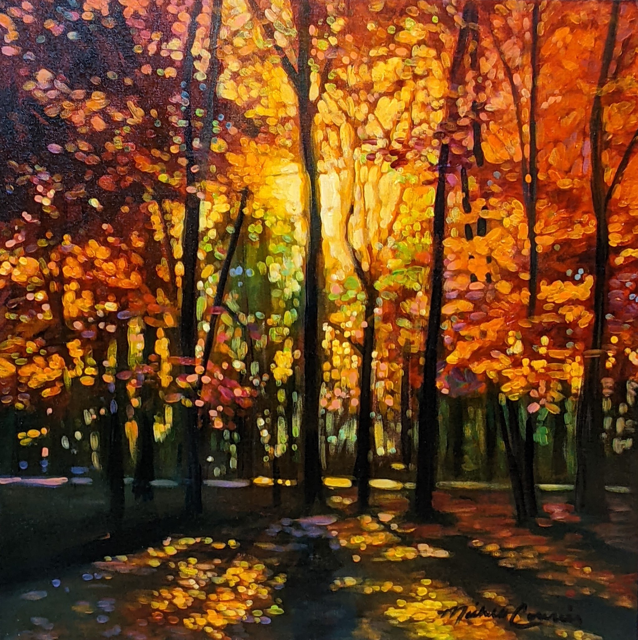 Michelle Courier - Fall - 24x24