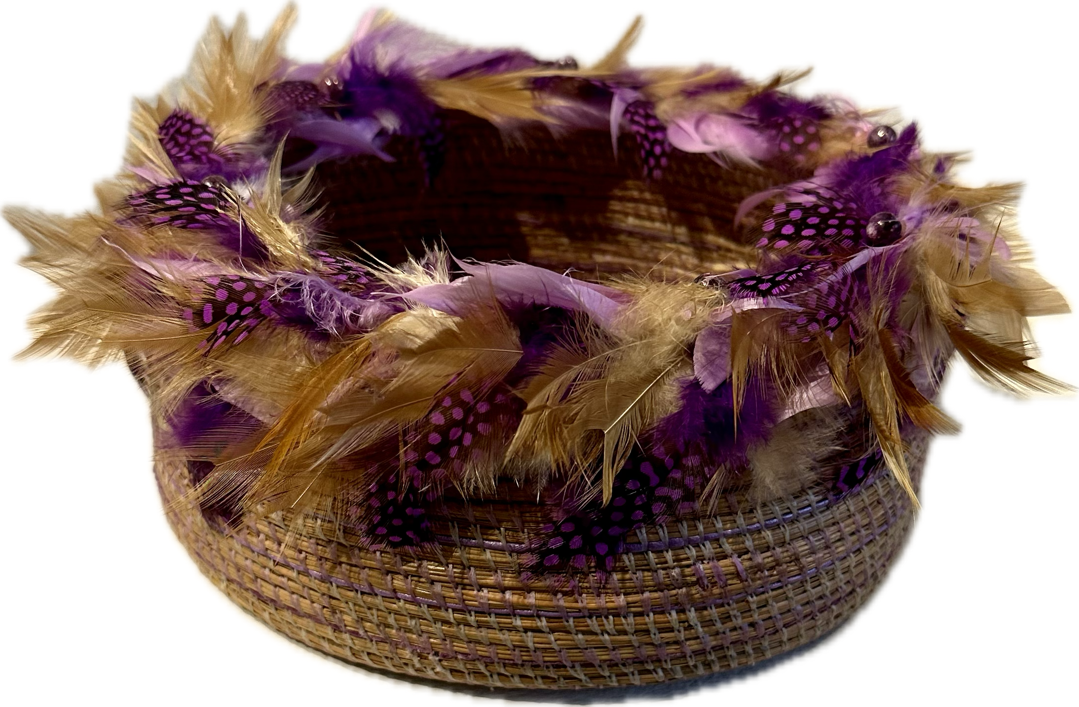 Queen's Crown - Pine Needles with Purple Feathers - Julie Dexter #7