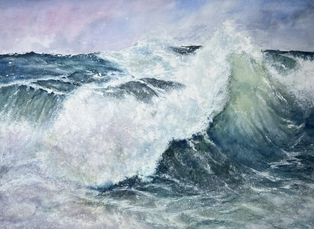 Crashing Waves - Karen Leffler - 22 x 26 - #49