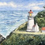 Heceta Head Lighthouse - Karen Leffler - 18 x 22 - #50