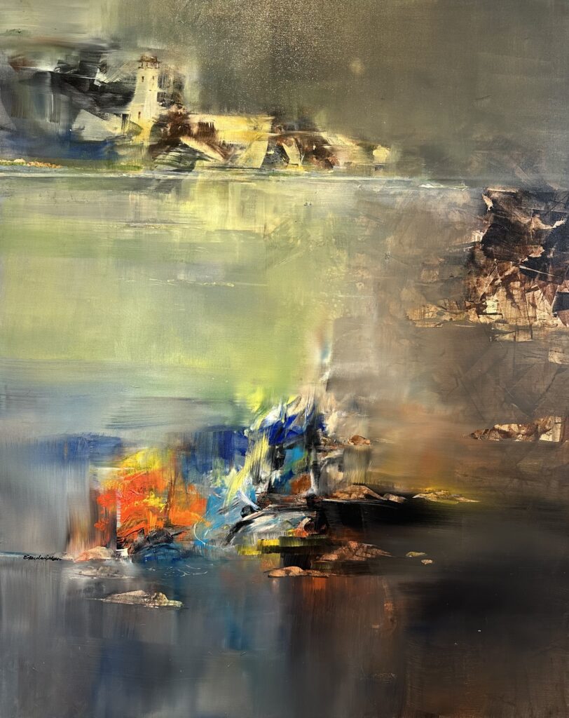 Earl Hamilton -Lighthouse - 48 x 60 - #466