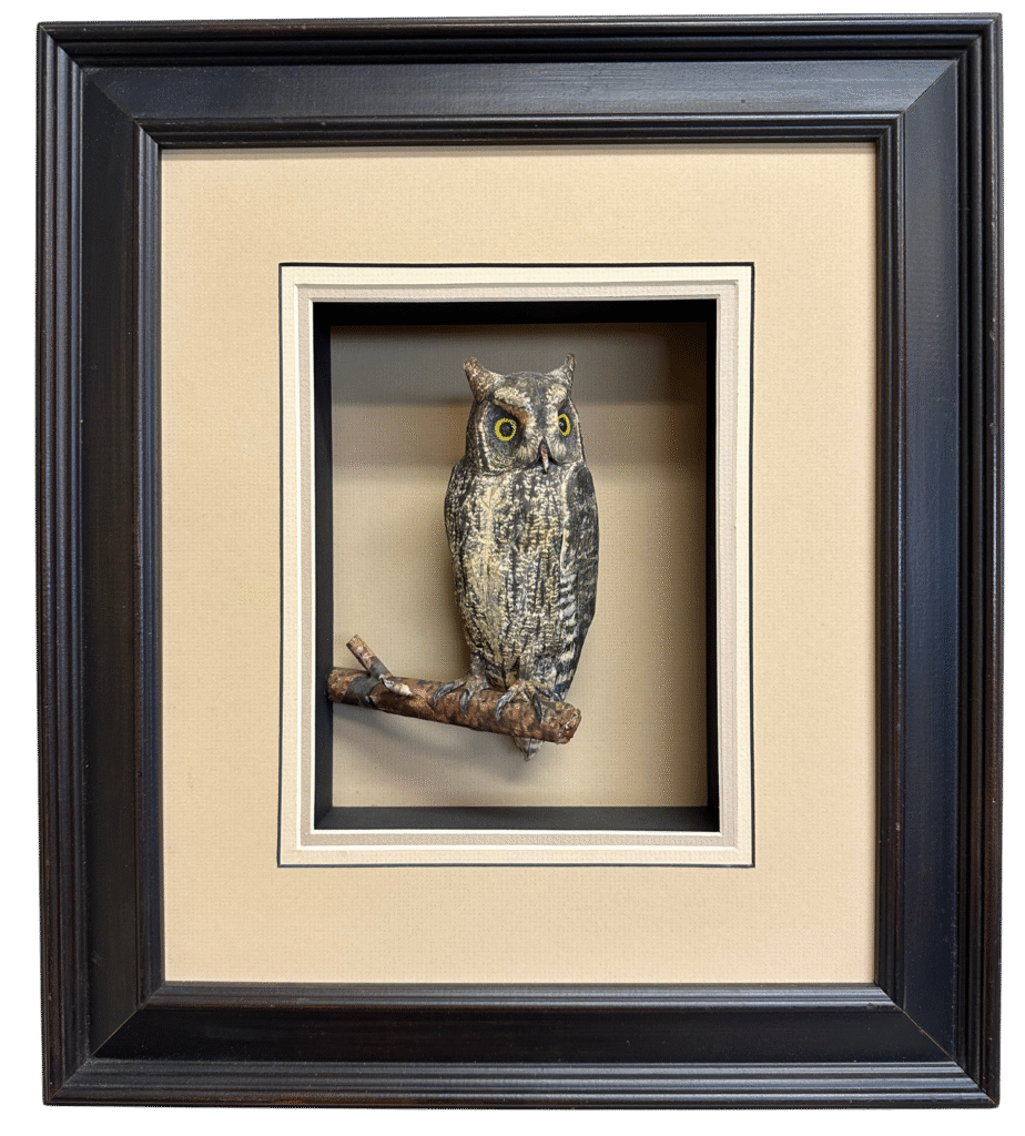 Tom Melhuse - Professor Owl - Painted Paper - #150