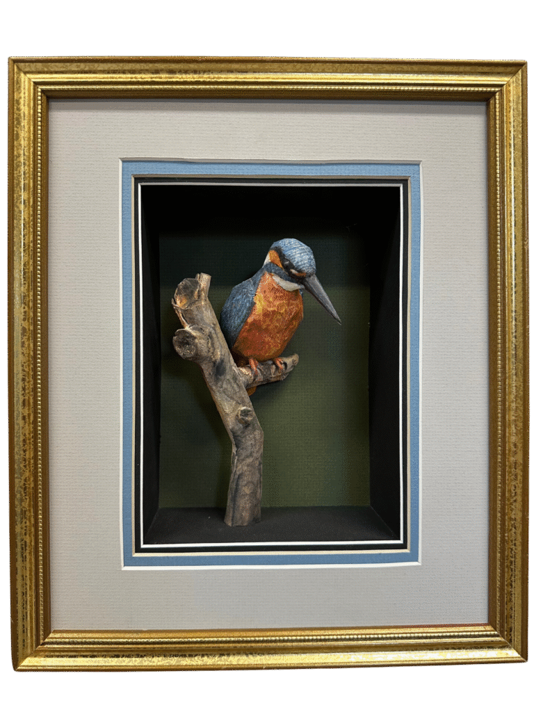Tom Melhuse - King Fisher - Painted Paper - #156