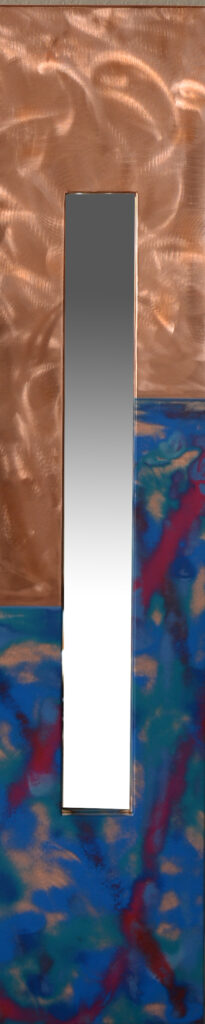 Tom & Jean Heffernan - Nightfall - 47" x 10" - Copper Mirror - #39